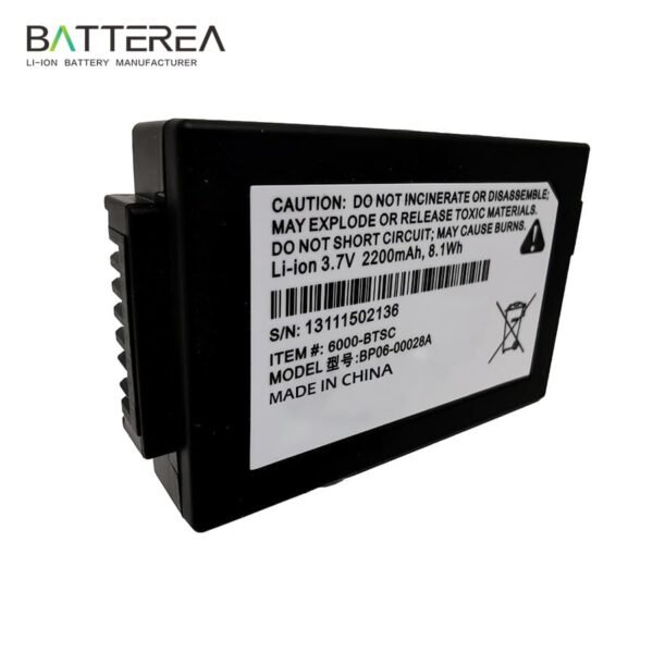 Barcode scanner battery replacement for honeywell dolphin 6100, dolphin 6110, dolphin 6500 ,replace for 6000 BTSC, BP06-00028A,3.7V 2200mah li-ion