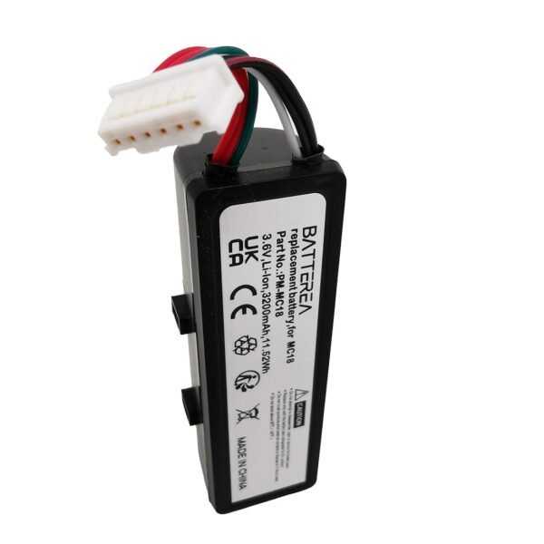 battery replacement for zebra mc18 mc18n0 barcode scanner ,3.7v,2600mah