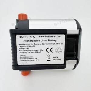 wholesale 18v 2500mah replacement batteries for gardena 9840 20, bli 18, 9839 20 li ion