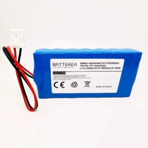 25.9V 2600mAh Lawn Mower Battery, Replacement for Ambrogio 015E00600A