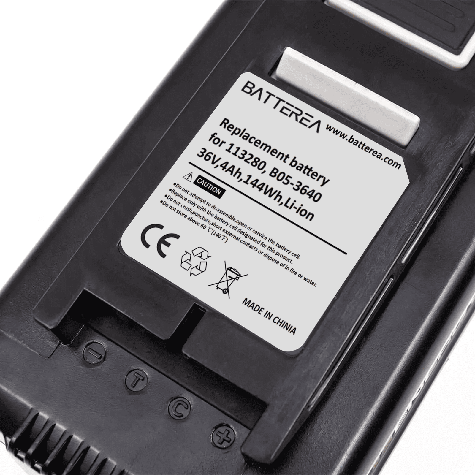 wholesale 36v 4ah auto mower replacement battery for al ko 113280, b05 3640,il ion,144wh