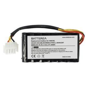 wholesale 25.2v 6800mah replacement battery for al ko 440530, 441347, 441188, 20196003, 474011, ak441347,li ion,171.36wh