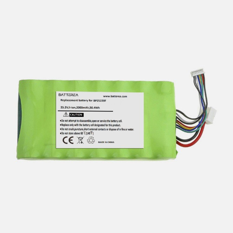 wholesale replacement battery compatible with grundig high performance cyclone, replaces for bp25220f, 25.2v 2000mah li ion, 50.4wh