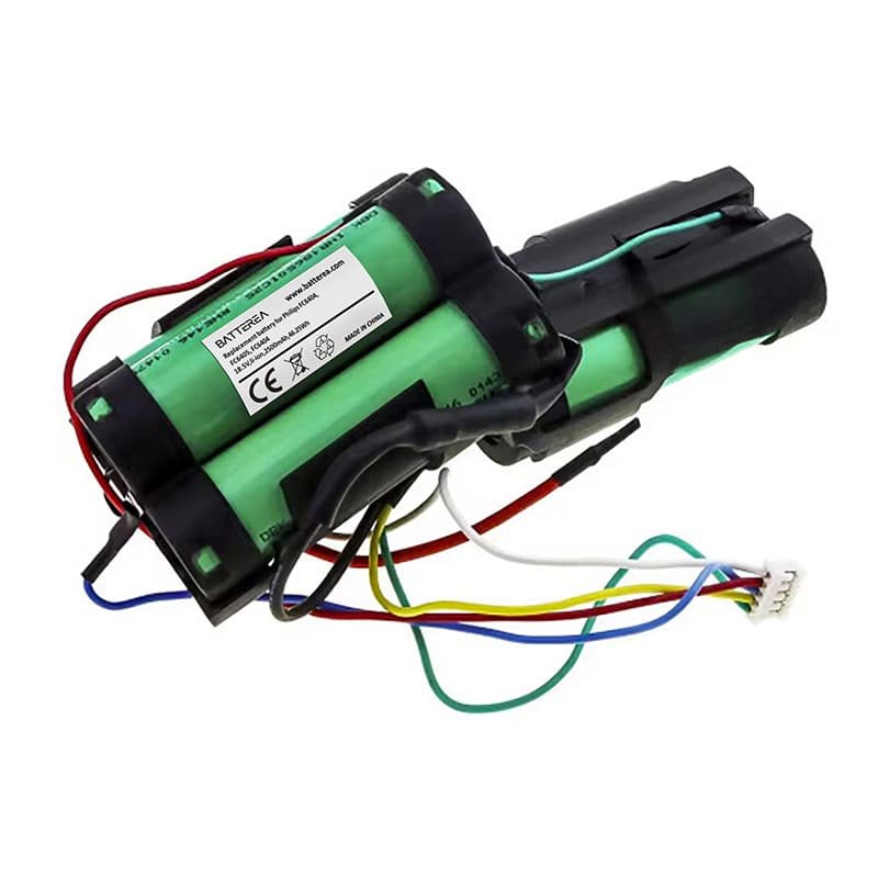 wholesale replacement battery for fc6404, fc6405, fc6404/01, replaces for 5icr19/65, 18.5v,2500mah,46.25wh,li ion