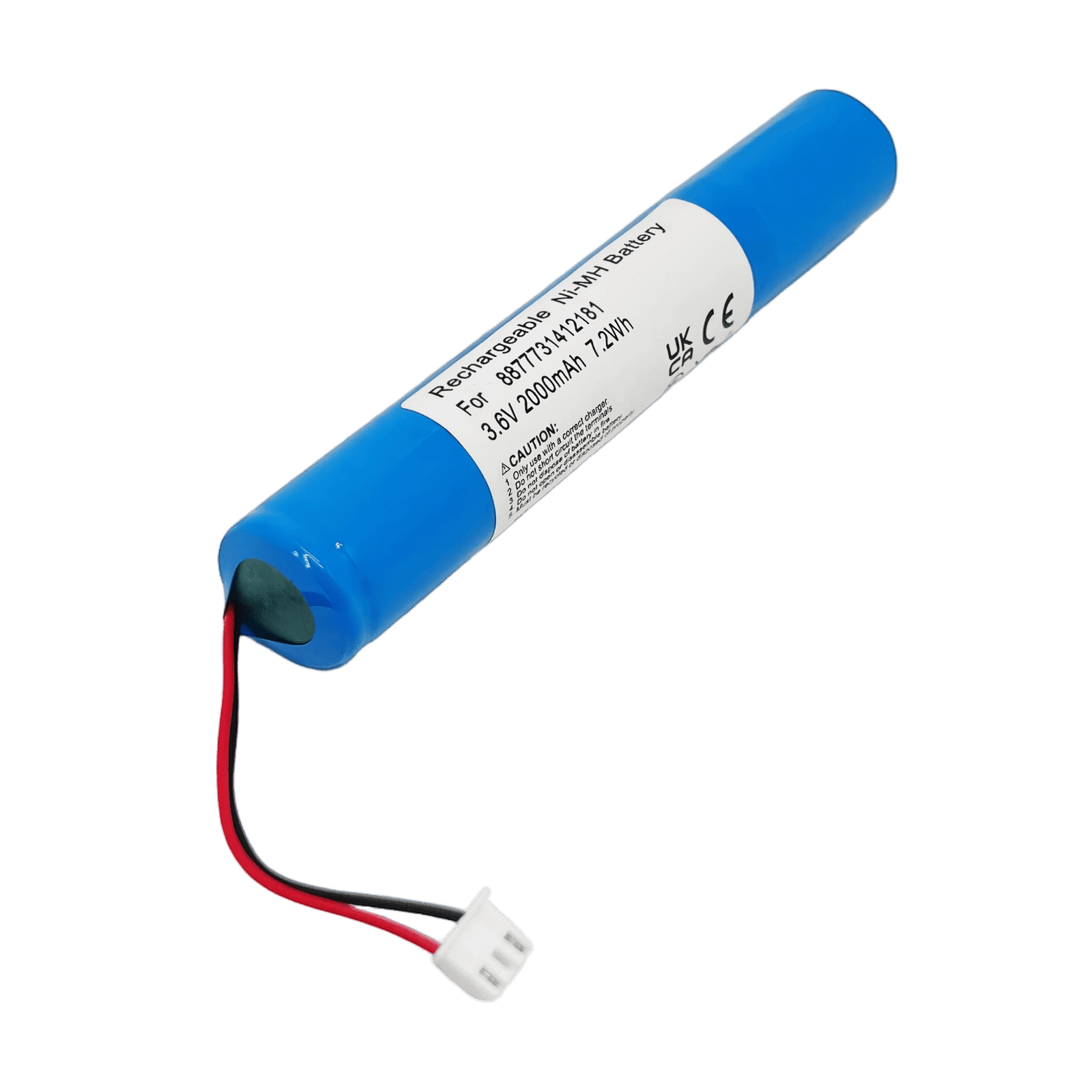 wholesale replacement battery for hurricane 8877731412181,3.6v,2000mah, 7.2wh,ni mh