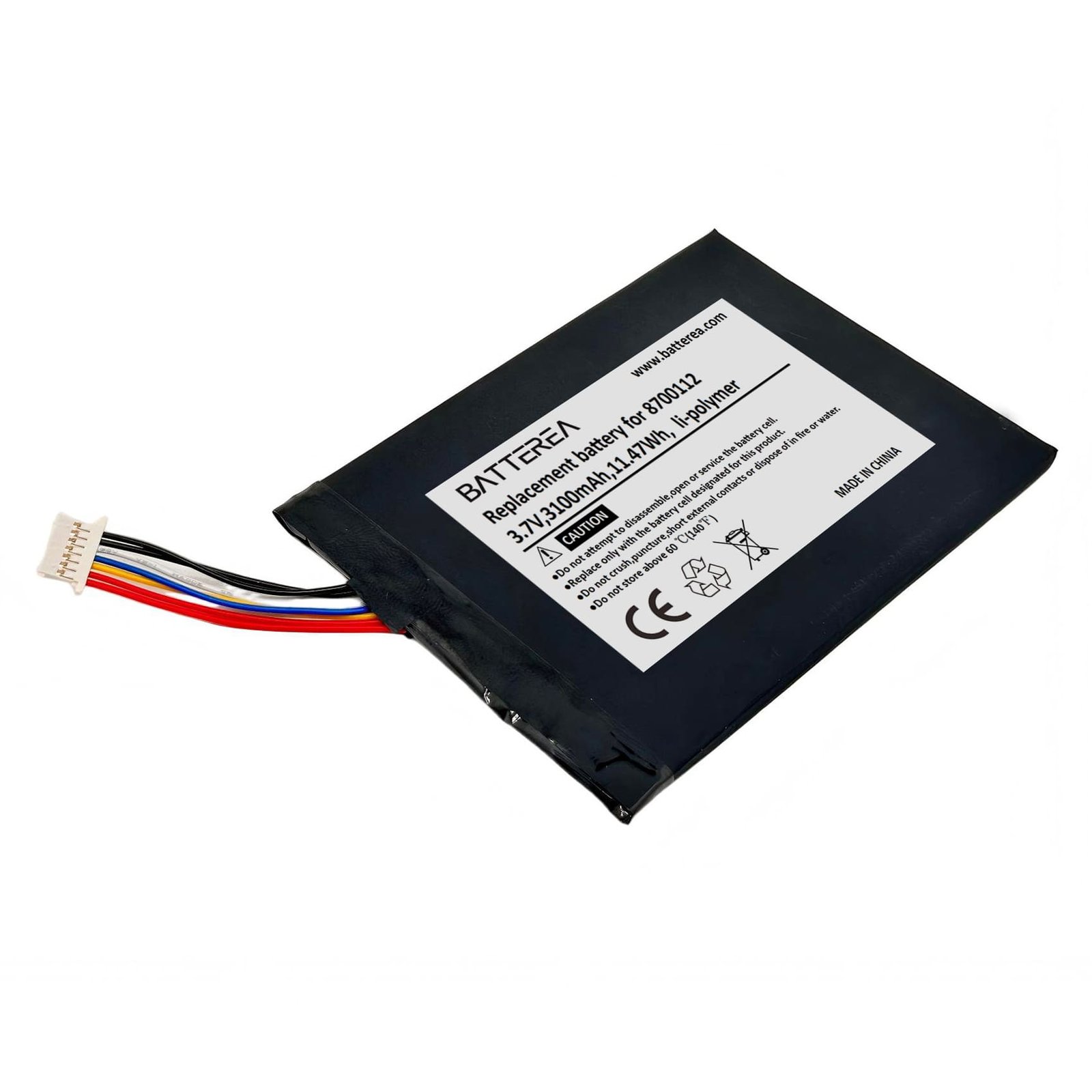 wholesale replacement battery for bang & olufsen beosound moment,replaces 8700112, 3.7v,3100mah,11.47wh,li polymer