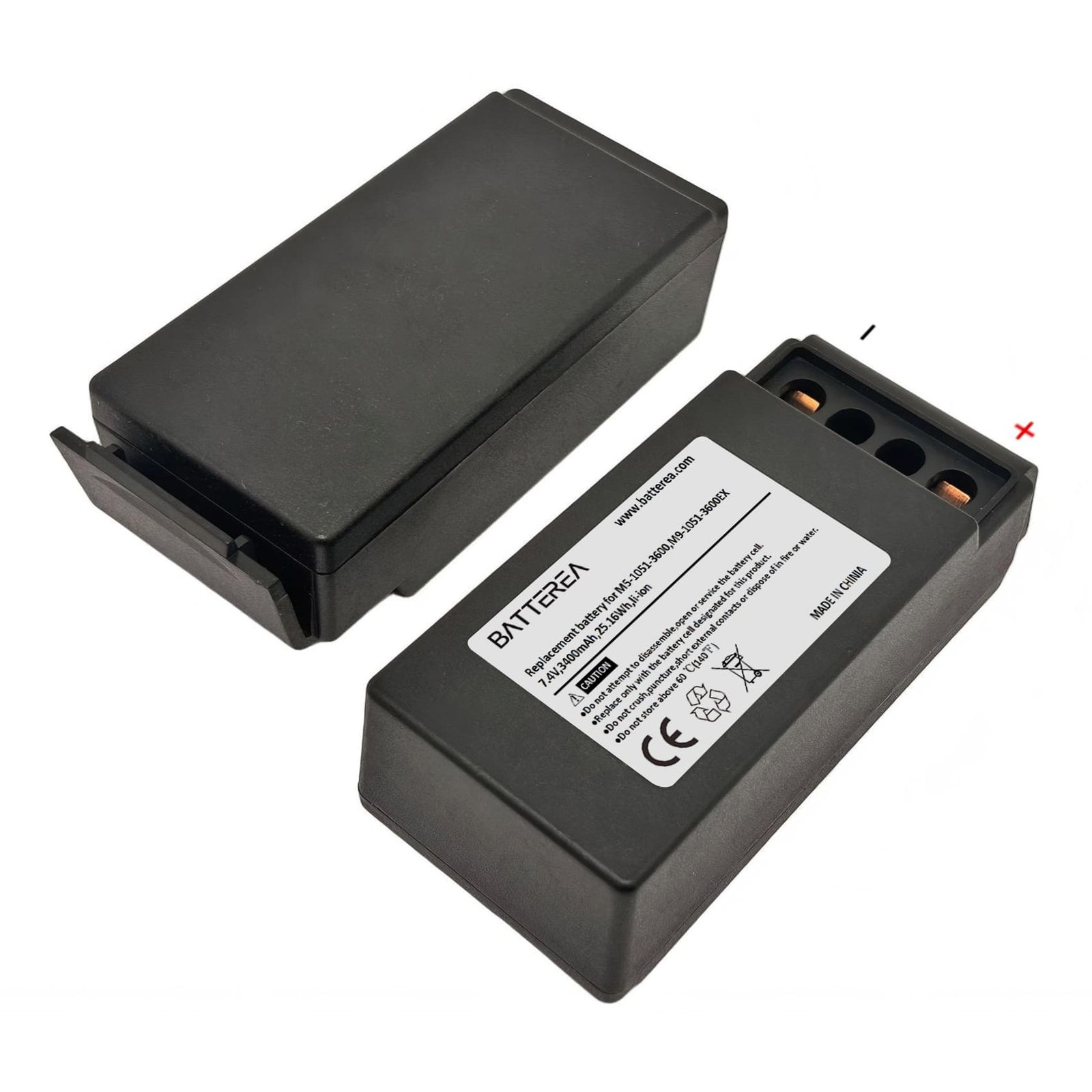 wholesale replacement battery for cavotec m5 1051 3600,m9 1051 3600 ex, 7.4v,3400mah,25.16wh,li ion