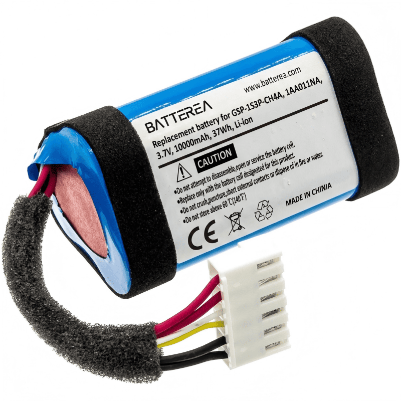 wholesale replacement battery for jbl charge 5, charge 5 bluam, replaces gsp 1s3p ch4a, 1aa011na,3.7v,10000mah,37wh, li ion