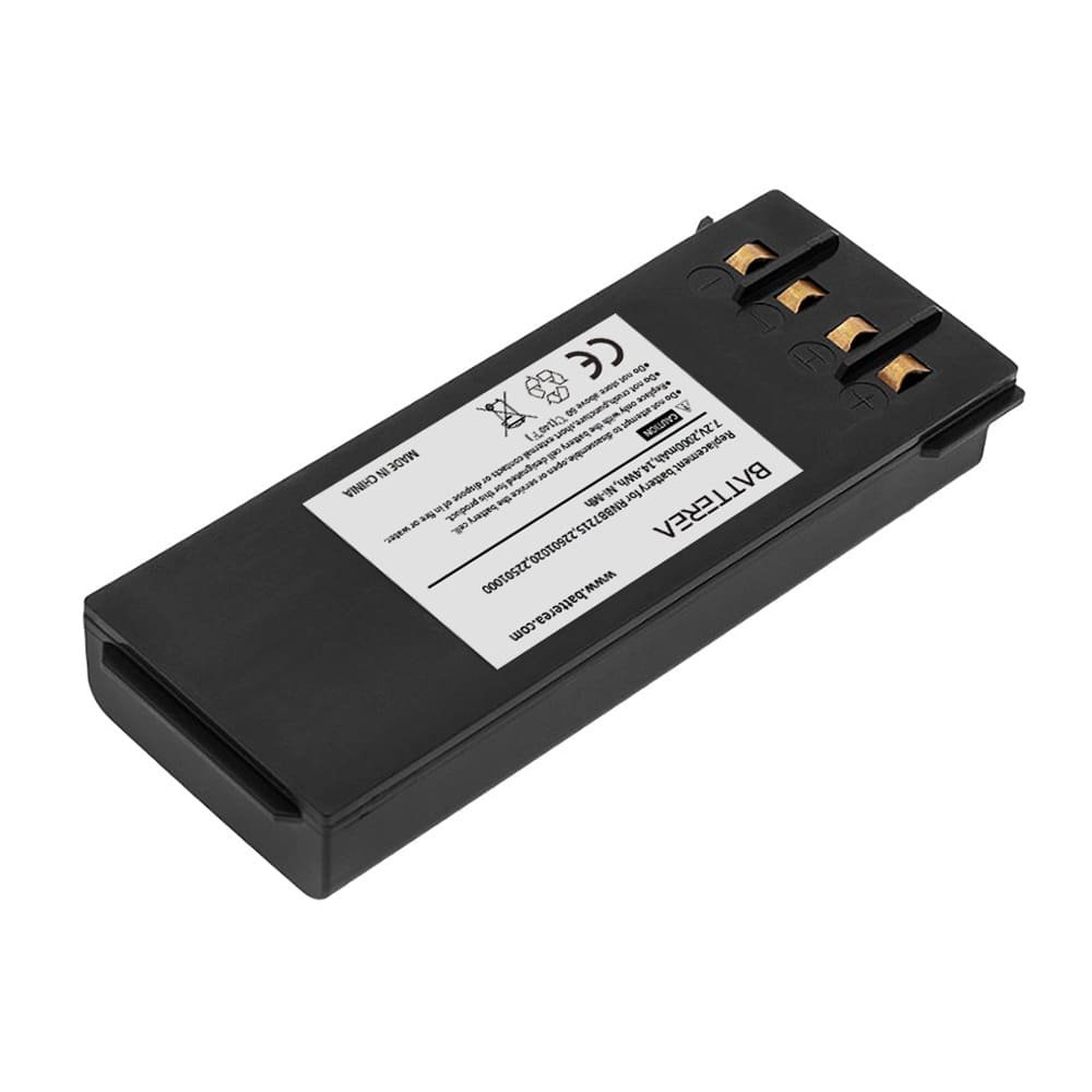 wholesale replacement battery for hiab 095, 102, 077 hiduo, replaces for nbb rnbb7215, 22601020, 22501000,7.2v,2000mah,14.4wh, ni mh