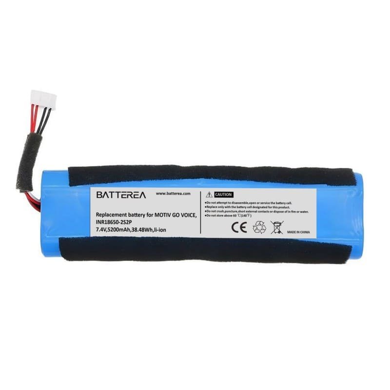 wholesale replacement battery for teufel motiv go voice, replaces inr18650 2s2p, 7.4v,5200mah,38.48wh,li ion