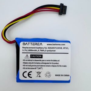 wholesale replacement battery for tomtom go 1000, go 1005, go 1000 live,replaces ahl03711018, vf1c, 4cq02, 3.7v,1000mah,3.7wh,li polymer