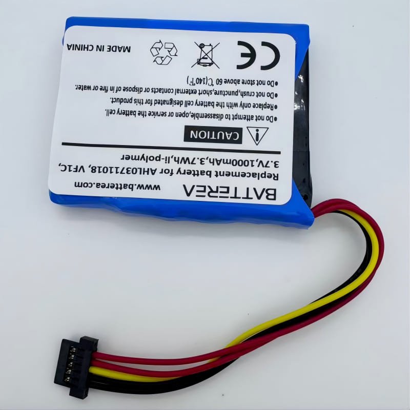 wholesale replacement battery for tomtom go 1000, go 1005, go 1000 live,replaces ahl03711018, vf1c, 4cq02, 3.7v,1000mah,3.7wh,li polymer
