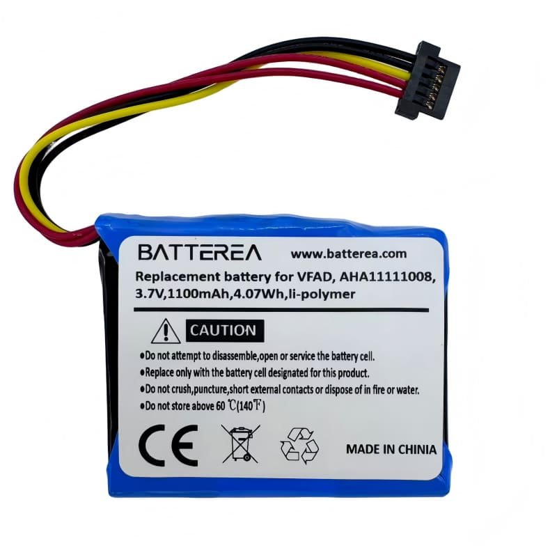 wholesale replacement battery for tomtom go 5100, 4fl50, go 6100,replaces vfad, aha11111008, vf6p,3.7v,1100mah,4.07wh,li ion