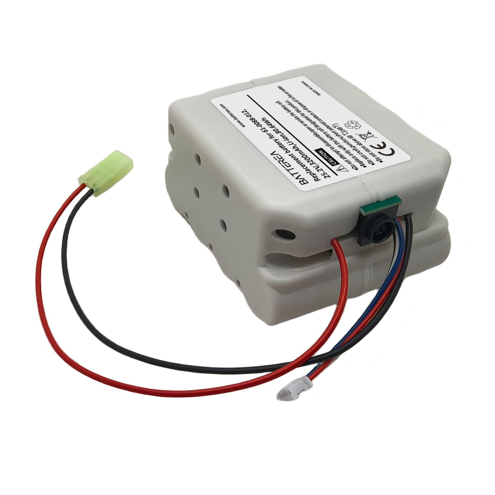 replacement vacuum cleaner battery for bissell 61 0088 012, 25.2v,3200mah