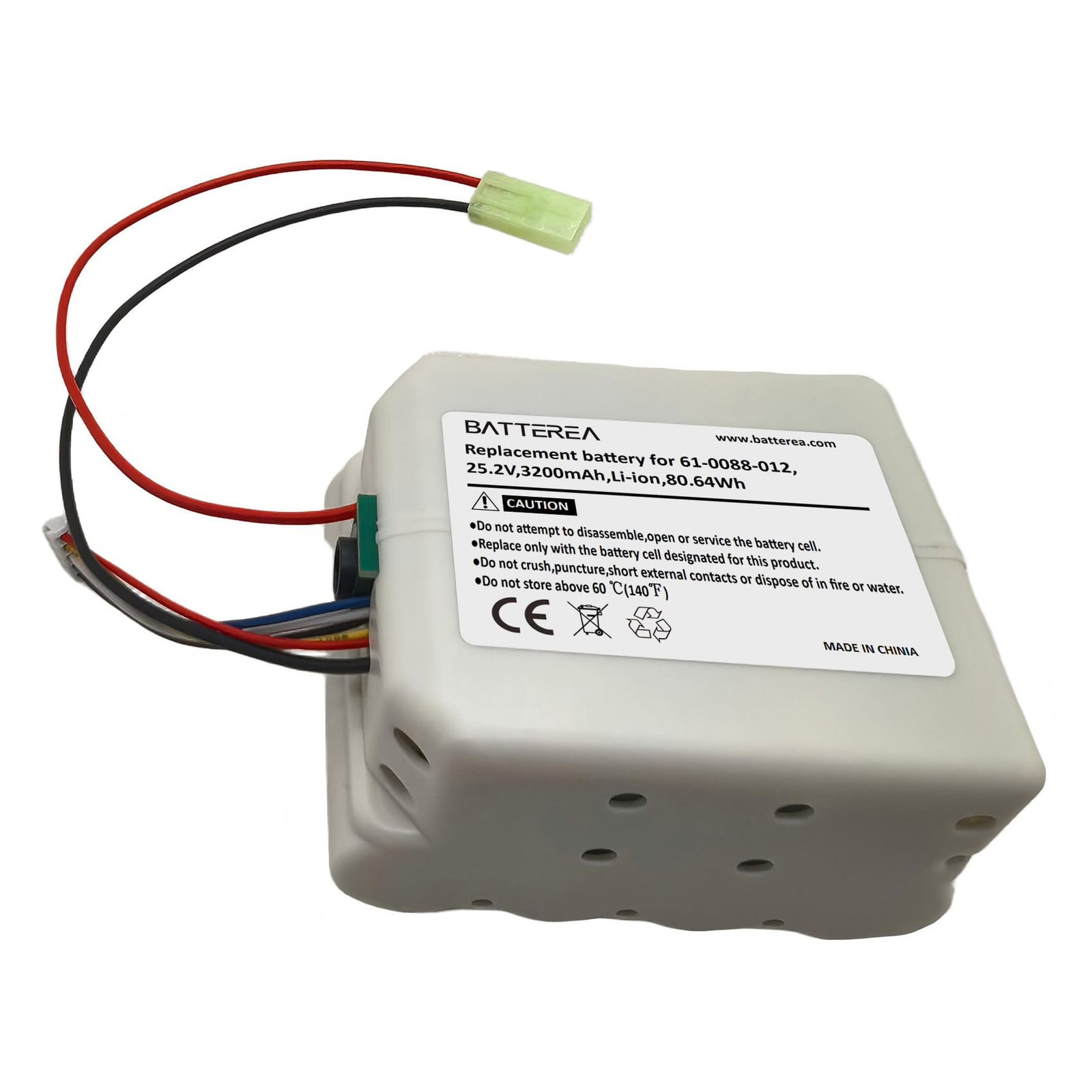 replacement vacuum cleaner battery for bissell 61 0088 012, 25.2v,3200mah