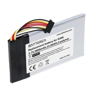 wholesale gps battery compatible with magellan trx7,replaces n496,3.7v,3800mah,14.06wh,li polymer