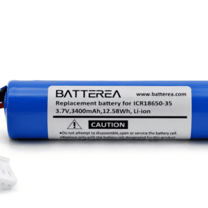 wholesale 3.7v 3400mah replacement battery compatible with petzl nao headlamps nao+ headtorch,replaces icr18650 35