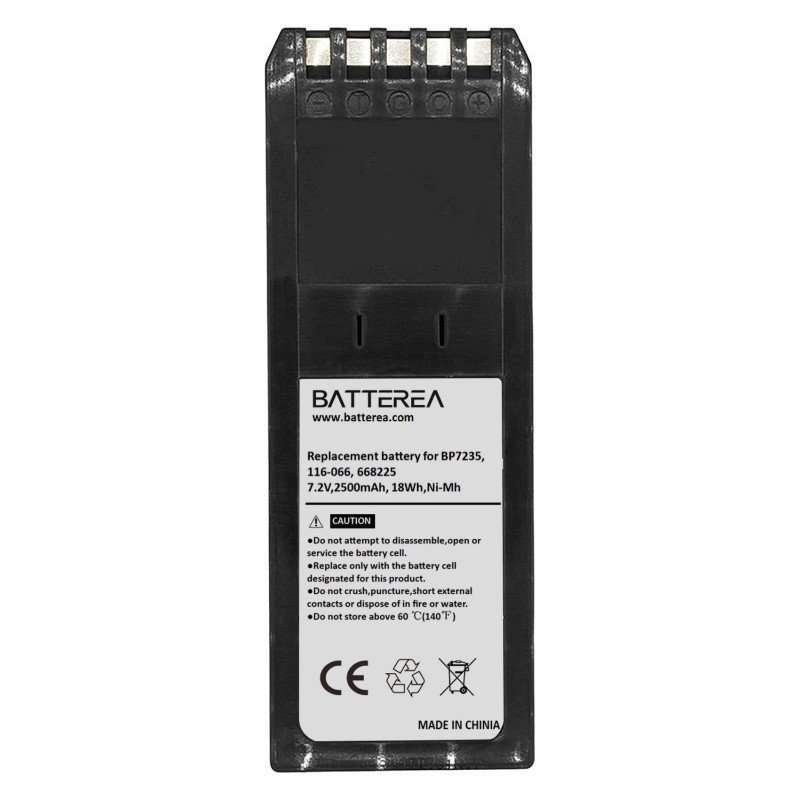 wholesale replacement battery compatible with fluke 700 calibrator, 740 calibrator, 744 calibrator,replaces bp7235, 116 066, 668225, 7.2v,2500mah,ni mh
