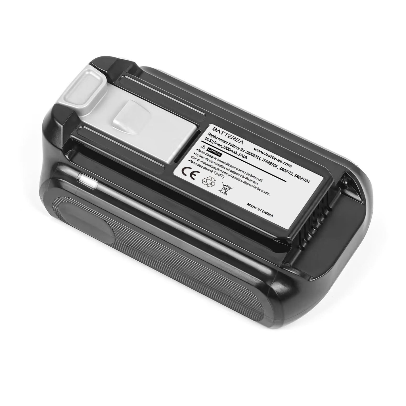 wholesale replacement battery compatible with rowenta vacuum cleaner xforce flex 9.60 rh20 rh20c rh2098 rh20c4,replaces for zr009704,18.5v,2000mah,37wh