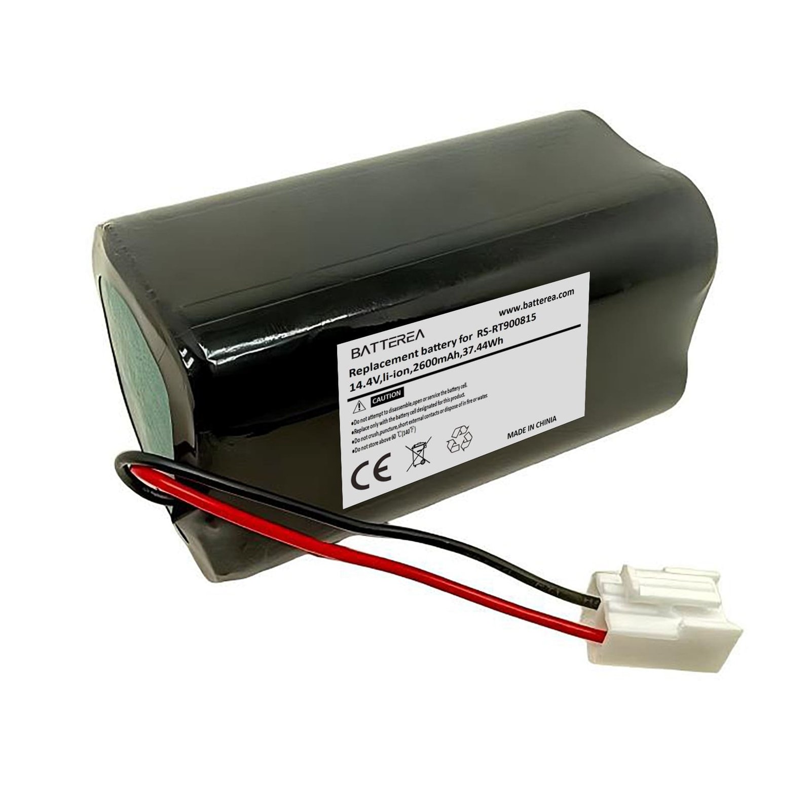 wholesale replacement battery compatible with rowenta rr7126,rr7133, rr7145, replaces for rs t900815,14.4v,2600mah,37.44wh,li ion