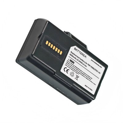 label printer battery compatible with bixolon pbp r300 ,spp r300/r400, spp r400ii ,spp r410 + ,7.4v,2600mah,19.24wh,li ion