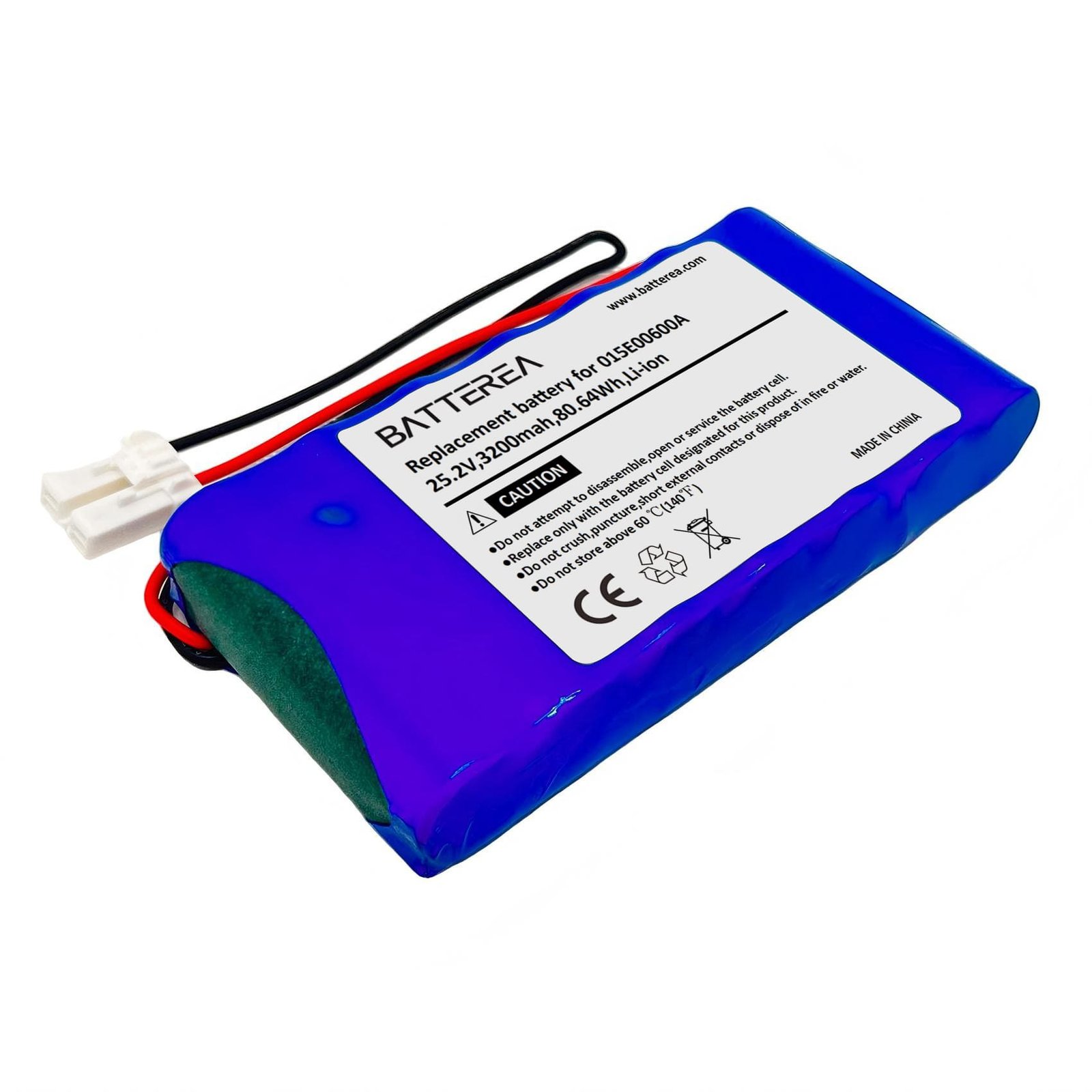 wholesale lawn mower replacement battery for wiper 015e00600a,for ambrogio 015e00600a, 25.2v,3200mah,80.64wh,li ion